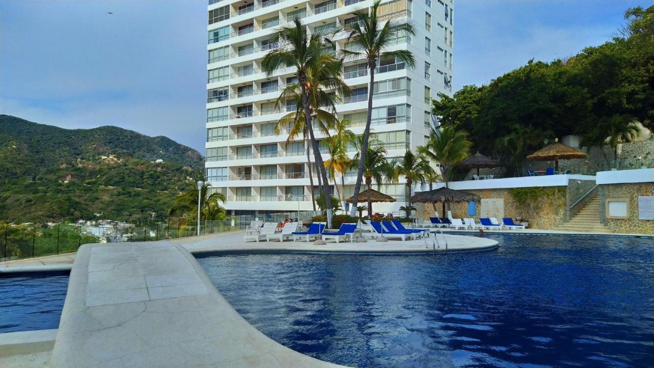 Departamento Con Preciosa Vista Al Mar En Acapulco Diamante Leilighet Eksteriør bilde